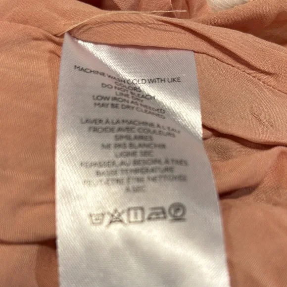 Anthropologie Cream Lace Dress with short sleeves. - Picture 10 of 11